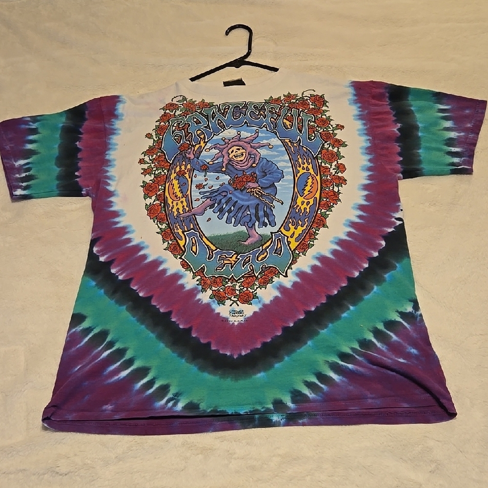 Grateful Dead Purple and Blue Short Sleeve Tee